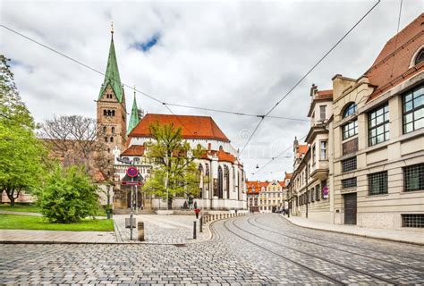 The Beautiful Cathedral of Augsburg Editorial Stock Image - Image of landscape, europe: 124761329