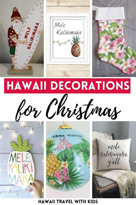 27 Best Hawaiian Christmas Decorations to Buy (2023)