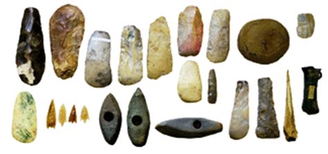 Stone Age: Tools and implements (tools of Paleolithic age, Mesolithic age, Neolithic age ...