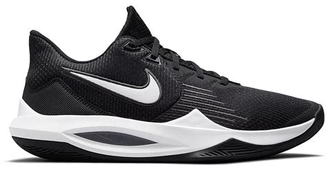 Nike Rubber Precision V Basketball Shoe in Black/White (Black) for Men - Lyst