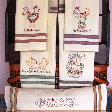 48 best Embroidery Designs: Kitchen Towels images on Pinterest ...