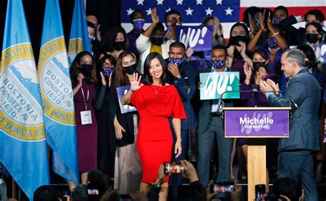 'We are ready to meet this moment': Michelle Wu wins historic Boston mayoral race