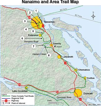 Map of Nanaimo - Map of Downtown Nanaimo - Nanaimo Maps And Charts