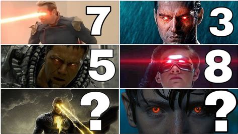 Top 10 most powerful laser eyes superheros & supervillain in marvel DC and others - YouTube