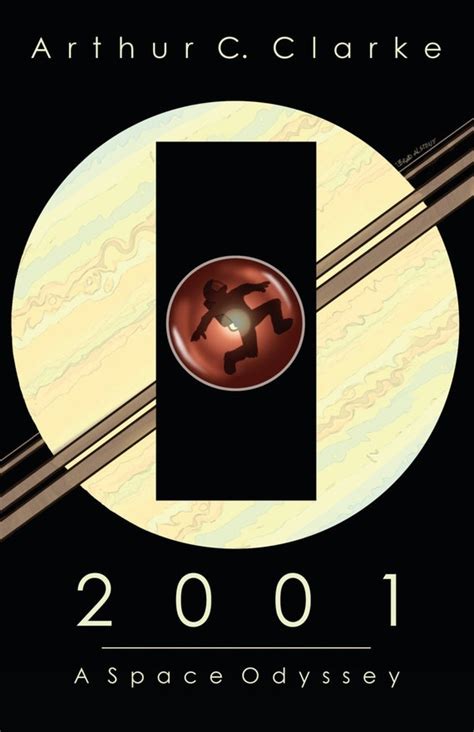 2001 A Space Odyssey Book Cover Mini by SharksEatingPictures