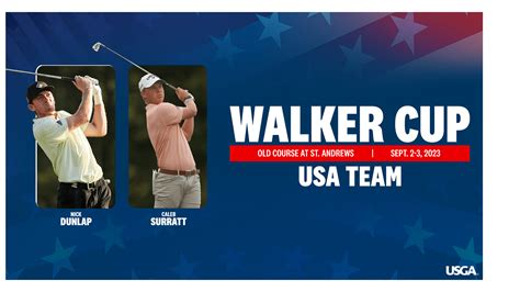 Dunlap, Surratt Added to 2023 USA Walker Cup Team