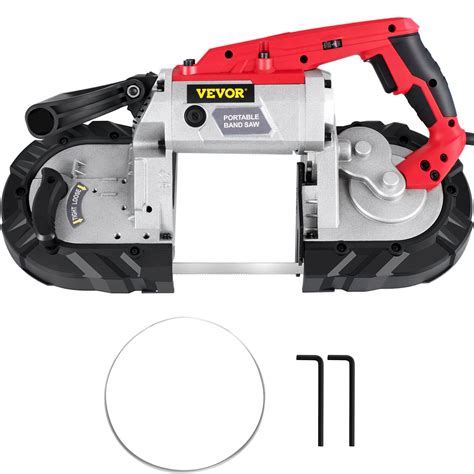 Buy VEVOR Portable Band Saw, 5Inch Cutting Capacity Cordless BandSaw ...