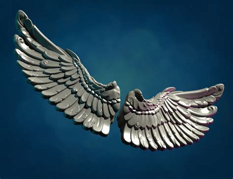 ArtStation - Wings sculpture | Resources