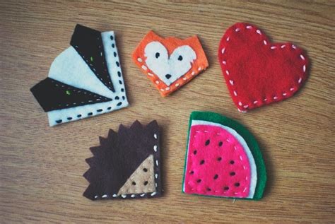 Handmade Felt Bookmarks Pictures, Photos, and Images for Facebook, Tumblr, Pinterest, and Twitter