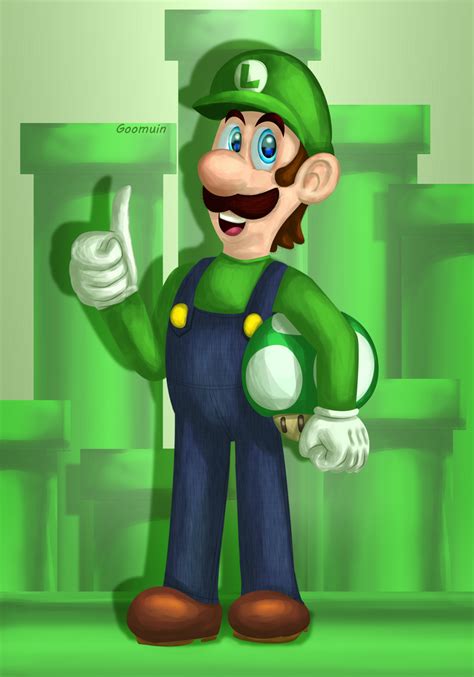 Mandatory Luigi Fan Art by Goomuin on DeviantArt