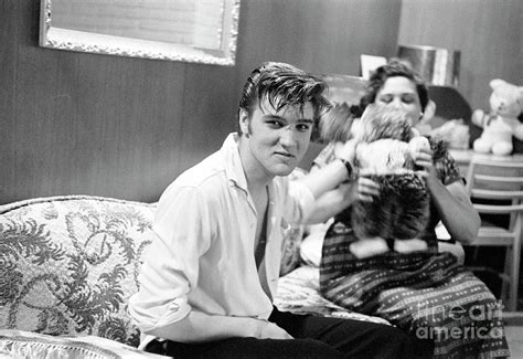 Elvis Presley and his mother Gladys Presley, 1956 by The Harrington Collection