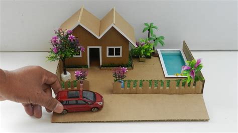 Cardboard House For Kids Diy