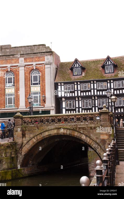 Stokes coffee shop on Hign Bridge, Lincoln, Lincolnshire, England Stock Photo - Alamy