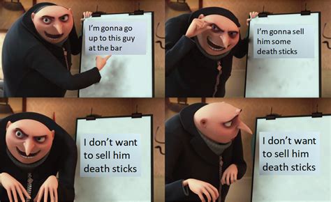 Sell Death Sticks | Gru's Plan | Know Your Meme