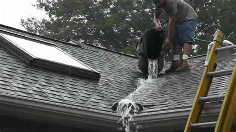 Roof Valley Rain Water Diverter Tests | ideas for home | Gutter ...