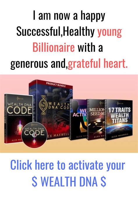 I am now a happy Successful,Healthy young Billionaire with... // wealth affirmations | Wealth ...