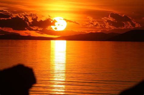 Sunset at The Great Salt Lake, Utah, taken 4/6/2014. | Sunset, Great photos, Lake