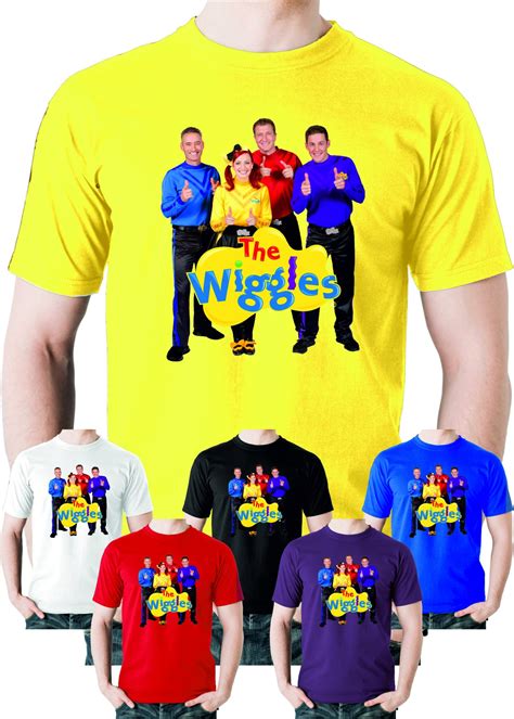 The Wiggles Logo T-shirt All Sizes Kids TV Programme Emma | Etsy UK