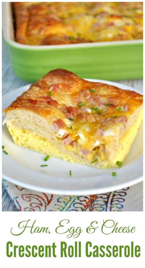 Ham and Cheese Egg Casserole Recipe - The Seasoned Mom | Recipe ...