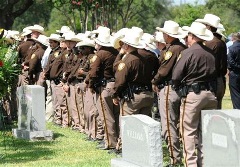 Brazoria County Sheriff’s Office patrol officer Charles Allen Vanmeter Honored at Funeral Services