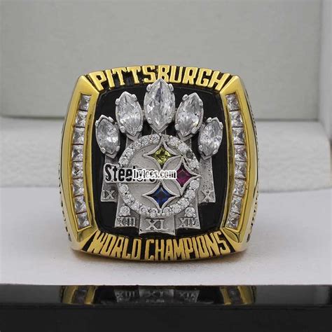 2005 Super Bowl XL Pittsburgh Steelers Championship Ring – Best ...