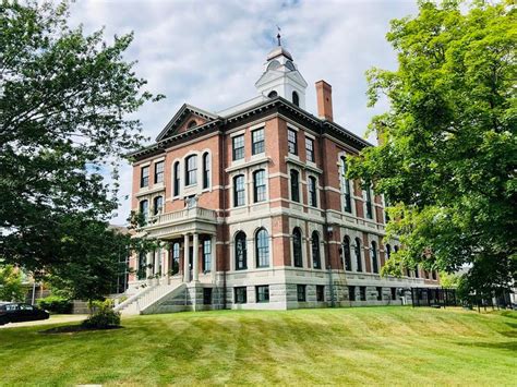 Knox County Courthouse in Rockland, Maine. Paul Chandler August 2020 ...