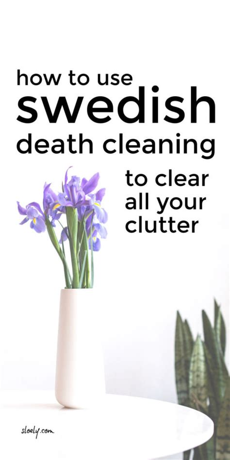 Swedish death cleaning