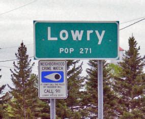 Guide to Lowry Minnesota