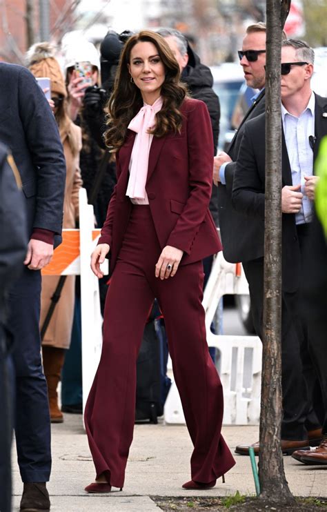 5 Times Kate Middleton Wore Viva Magenta In Style | Tatler Asia