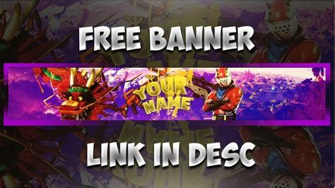 Fortnite Youtube Banner