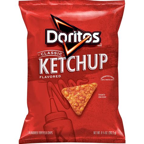 Doritos Spicy Mustard and Doritos Ketchup change snack time forever