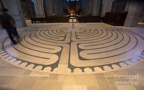 Walking the Labyrinth at Grace Cathedral Photograph by David Bearden ...