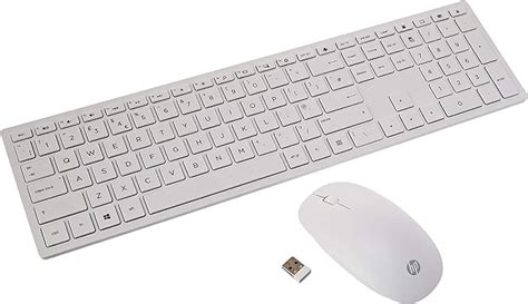 HP Pavilion 800 - Wireless Keyboard and Mouse Pack (Slim, Stylized, Optimized Keys, LED ...