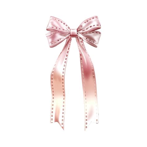 AI generated Pink ribbon bow isolated on transparent background 39328392 PNG