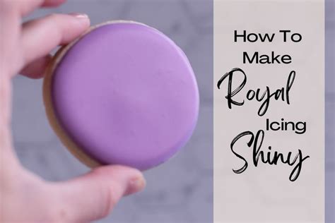 Royal Icing Tips and Tricks - Making Shiny Royal Icing | Royal icing ...