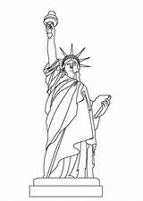Free Printable Statue Of Liberty Coloring Pages For Kids sketch template