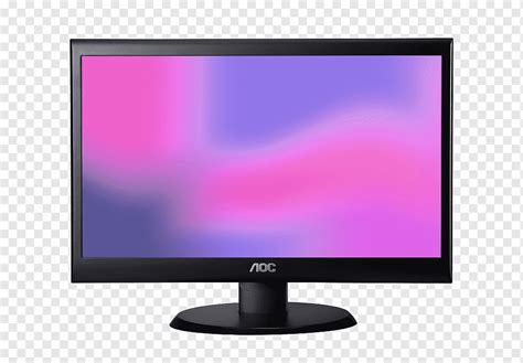 LED-backlit LCD Computer Monitors Full HD AOC Quad HD Black Vinyl 24 ...
