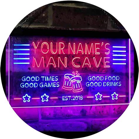 The Best Neon Man Cave Signs on Amazon - Improve Your Gameday