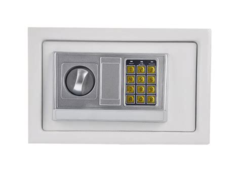 High Security Portable Steel Plate Electronic Key Lock Box