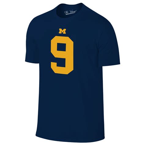 J.J. McCarthy Michigan Jersey Tee#N#– ORIGINAL RETRO BRAND