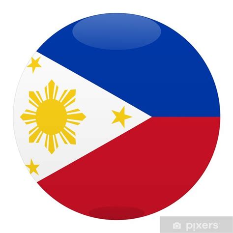 Poster boule philippines ball drapeau flag - PIXERS.NET.AU