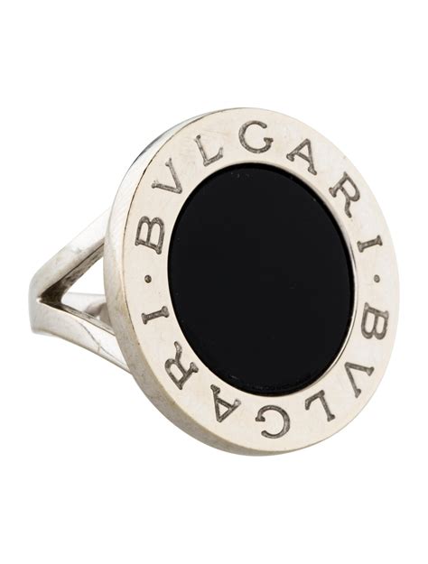 Bvlgari 18K Onyx Bvlgari Ring - Rings - BUL26318 | The RealReal