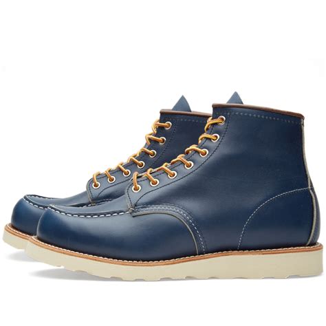 Red Wing 8882 Heritage Work 6" Moc Toe Boot Indigo Portage | END. (US)