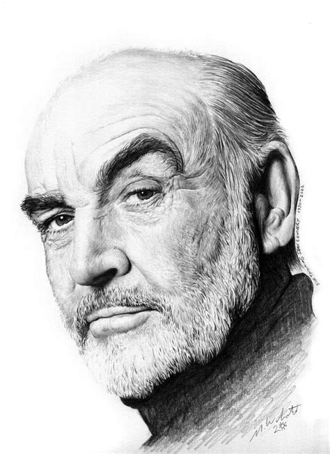 Sean Connery 1930-2020 by Daddyo4 on DeviantArt | Art drawings beautiful, Portraiture drawing ...