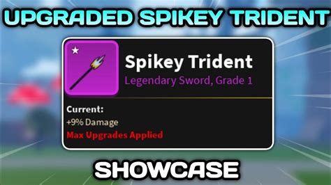 One Piece meets Blox Fruit: Testing out the powerful spiky trident in the game. - YouTube