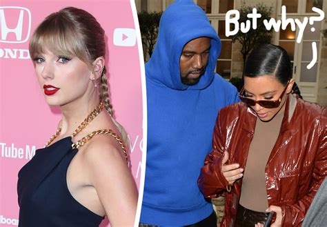 Kim Kardashian & Kanye West 'Baffled' By Full Taylor Swift Phone Call Leak! - Perez Hilton