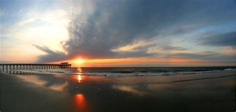 Wall Mural Tybee Island Sunrise 48x100 Inches - Etsy | Tybee island ...