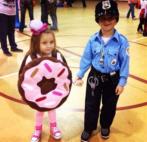 Cop and donut Halloween costume! ️ | Donut halloween costume, Donut ...