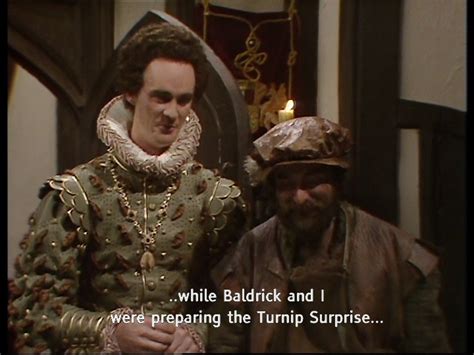 Blackadder and Baldrick Turnip Quotes Part 1 - Blackadder Quotes