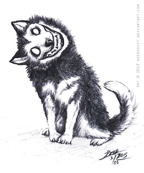 SmileDog sketch — Weasyl